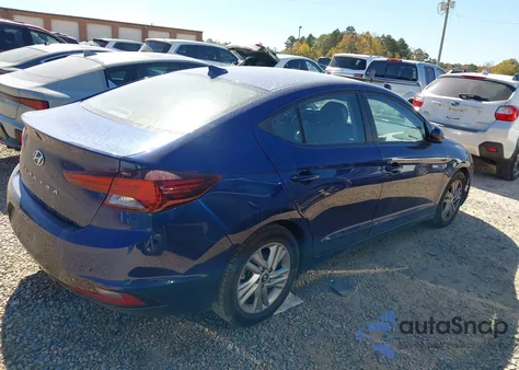 2019 Hyundai Elantra Sel из США, поврежденный, VIN 5NPD84LF5KH476882